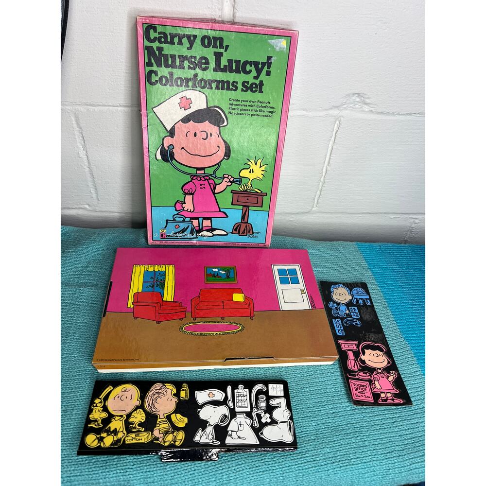 Carry on Nurse Lucy Colorforms set